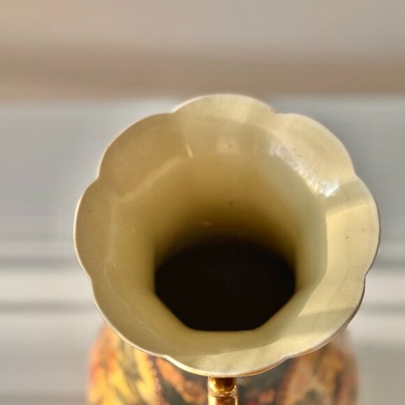 Rare Antique Decorative Vase in Moriage Technique,Made in China - Picture 9 of 10